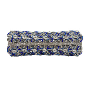 Pochette de soirée en strass, sac à main en cristal pour femme, pochette de mariée pour fête formelle - Product Image 5