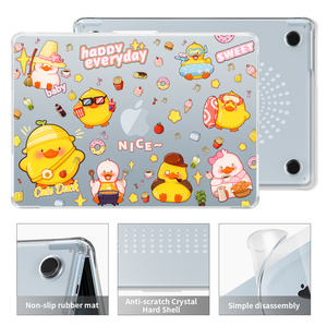 Pour <span class=keywords><strong>Mac</strong></span> Book Air 13.6 2022/2024 <span class=keywords><strong>M2</strong></span> A2681/M3 A3113 étui en TPU avec support à l'arrière - Product Image 3