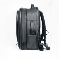 Sac à dos de voyage avec sangles de compression, poignée réglable, ceinture de taille, sac à linge, fermetures éclair étanches