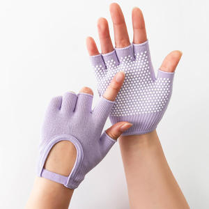 Guantes Deportivos de Medio Dedo al por Mayor, Guantes de Seguridad Antideslizantes y Protectoras, Material Transpirable que Absorbe la Humedad, Guantes al por Mayor - Product Image 2