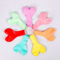 Ballons en latex en forme de cœur multicolores de 10 pouces, 2,2 g, pour anniversaire, remise de diplôme, Noël, fête des mères, Halloween