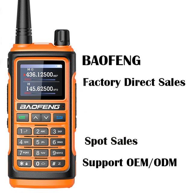 Baofeng UV-17 UHF VHF High Power Analog Walkie Talkie Tri-band UV17 Two Way Radio with 5W Long Range Walkie Talkie