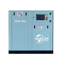 Karlos Electric 7.5KW 10HP Compresseur à vis VSD magnétique permanent avec CE pour mini compresseur d'air à vis industriel
