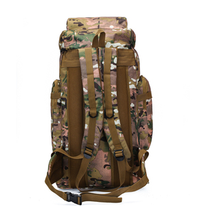 กระเป๋าเป้สะพายหลังคุณภาพพรีเมียม สายสะพายไหล่แบบยุทธวิธี สำหรับตั้งแคมป์ เดินป่า ทนทาน ซิปแข็งแรง ความจุขนาดใหญ่ เหมาะสำหรับทุกเพศ - Product Image 3