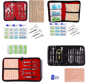 All One Mesh Pocket Pouch Surgical Training 5-Tool <strong>Suture</strong> <strong>Kit</strong> Anatomical Model 5x7 Inch <strong>Suture</strong> Pad Skin-like Medical Science - Product Image 4