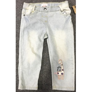 2020 di vendita per bambini Jeans Stock in stile cinese in eccedenza Denim abbigliamento Stock per bambini - Product Image 2