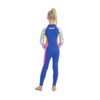 Combinaisons personnalisées pour tout le corps avec fermeture éclair frontale natation 2.5mm néoprène plongée surf combinaison pour enfants