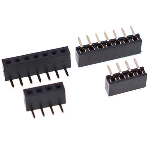 מחברי פין נקבה 2.00 מ\\\"מ 254 מ\\\"מ 3.96 מ\\\"מ 2x3 10 20 40 SMT 5 פינים שורה אחת/שורה כפולה 90 מעלות ימני למחברי PCB - Product Image 2