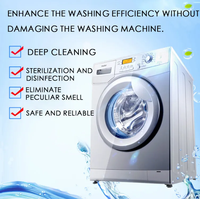 Nettoyant pour tambour de machine à laver, nettoyage en profondeur, désodorisant pour lave-linge, élimine les taches, détergent, nettoyant pour machine à laver, comprimés effervescents