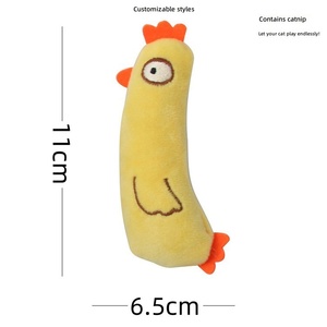 Juguete de lino para gatos con hierba gatera y papel crujiente, juguete interactivo duradero para el diversión de los gatitos - Product Image 6