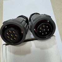 1 Paire de Connecteurs Audio 8 Broches (8 Cœurs) Mâle et Femelle pour Haut-parleurs et Systèmes Line Array