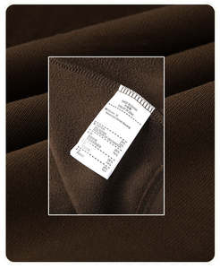 H5398 Men's Pullover Hoodies Manufacturer Heavyweight Spandex/Polyester Yarn Dyed Cartoon Stand Collar Autumn <b>Thick</b> <b>Fleece</b> - Product Image 6