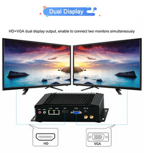 Computadora Industrial sin ventilador J1900 N3520 N2920 2xintel I211 Lans RS232 RS422 RS485 Com 4G Ranura Sim <span class=keywords><strong>Mini</strong></span> Pc Industrial integrada - Product Image 4