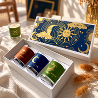 AIKUN - Fabrication sur mesure - Cadeau d'aromathérapie - Choisissez votre propre parfum - Ensemble de bougies parfumées de luxe pour la décoration de la maison