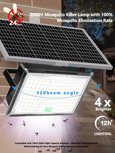 Projecteur solaire LED 3000W + Combinaison anti-moustiques UV à élimination physique, garantie 3 ans, IP67, vente en gros OEM, directement du fabricant - Product Image 3