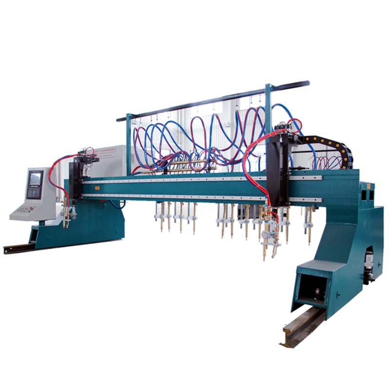 Настольный ЧПУ газовый станок плазменной резки с полосы горелки для балки H сварки