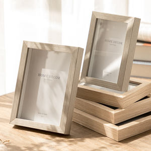 Dầu dính khung hình ba chiều rỗng khung ảnh đa kích cỡ Treo Tường Khung gỗ với các tông bán buôn - Product Image 4