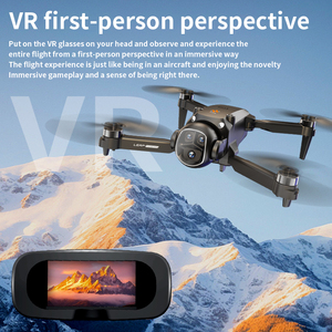Kit de mini-drones pliables avec double caméra et télécommande, moteur sans balais pour débutants, vol en extérieur et pratique aérienne - Product Image 5