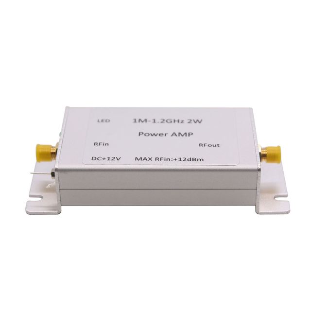 1M-1200MHz 2W Broadband HF FM VHF UHF RF Power Amplifier