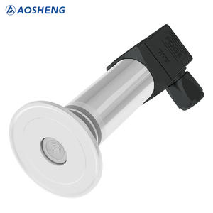 食品/医薬品用衛生高温圧力計 IP65 0.5%FS精度 1年保証 ODM OEM - Product Image 3