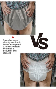 再利用可能なTPU大人用おむつパンツフロスト透明防水漏れ抑制大人用おむつパンツ失禁管理 - Product Image 4