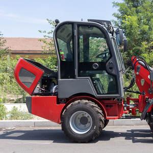 Cargadora de Ruedas Mini Articulada de 2000 kg con Sistema de Accionamiento Hidrostático Certificado CE de Italia, con Brazo Telescópico - Product Image 4