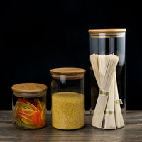 Beste Kopen Vruchten Koffie Thee Honing Jar Voedsel Opslag Fles Jar Container 200Ml Glas Voedsel Jar