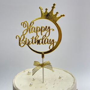 Decorazione per Torte Tridimensionale a Forma <span class=keywords><strong>di</strong></span> Corona per Bambini, in Plastica, per <span class=keywords><strong>Compleanno</strong></span> e Festa dei Bambini - Product Image 1