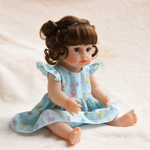 Muñeca Bebé Reborn <span class=keywords><strong>de</strong></span> 18 Pulgadas (45 cm), Nuevo Diseño, Muñeca Bebé Realista, Muñecas <span class=keywords><strong>de</strong></span> Silicona <span class=keywords><strong>de</strong></span> Cuerpo Completo <span class=keywords><strong>para</strong></span> Niñas, Juguetes <span class=keywords><strong>para</strong></span> Niños - Product Image 2