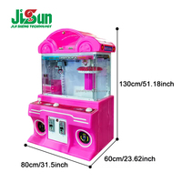Mini machine à griffes d'arcade à monnayeur en métal et plastique avec support espagnol, distributeur de cadeaux et de jouets avec casier à prix direct usine