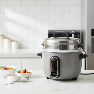 Automatic Rice Cooker Large Capacity (3.6-16L) Commercial Drum Shape Non-stick Pot Household Measuring Cup <b>Paddle</b> Large Capacity - Product Image 2