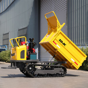 Chine Mini Crawler Dumper 4x4 Diesel Auto-Chargement Mini Transporter avec 500kg 800kg Mini Tracked Dumper avec CE - Product Image 6