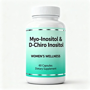 Suplementos de Fertilidad al por Mayor, Cápsulas de Mioinositol y D-Chiroinositol, Apoyan el Equilibrio Hormonal y la Salud Ovárica para Mujeres - Product Image 1