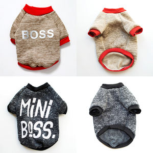 도매 맞춤 프린팅 반려동물 의류 겨울용 따뜻한 두꺼운 후드티 면 니트 강아지 스웨터 - Product Image 5