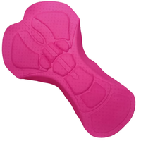 Coussin de selle de vélo en gel 3D pour femme, de haute qualité, avec impression de logo personnalisée, pour une longue durée de cyclisme