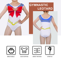 Vêtements de pratique de danse sportive personnalisés pour filles pour les enfants du groupe d'âge de la compétition de gymnastique