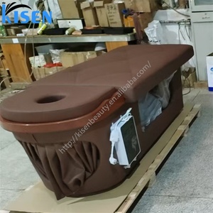 Équipement de spa capillaire japonais KISEN, lit de massage électrique pour shampooing, mobilier de salon, chaise de shampooing avec bac de lavage capillaire - Product Image 1