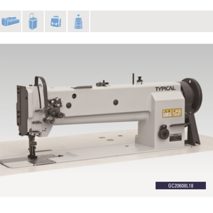 Máquina de Coser de Brazo Largo y Alto con 2 Agujas y Puntada de Cadena GC20608HL18 - Product Image 4