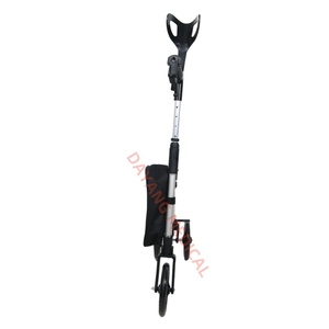 China mejor precio moderno hospital al aire libre telescópico plegable ancianos <span class=keywords><strong>caminar</strong></span> ayuda bastón con 3 ruedas - Product Image 3