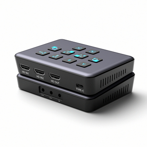 USB-3,0 4K 1080P, потоковая передача, захват игровой записи в реальном времени, HDR, Двойная HDMI карта захвата видео, HDMI в USB конвертер - Product Image 1