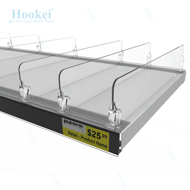Plastic Shelf Retail Display Dividers