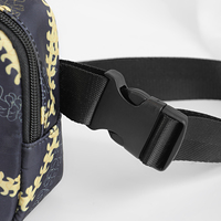 Hot Selling Custom Private Label Kids Heuptas Heuptas Hawaii Print Nylon Riem Tas Waterdicht Leger Crossbody Telefoon Etui