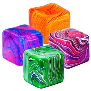 Cubos de Peluche Antiestrés, Gigantes y Sensoriales, para Aliviar el Estrés en Adultos y Niños, Alivio de la <span class=keywords><strong>Ansiedad</strong></span> y la Concentración, para Autismo - Product Image 1
