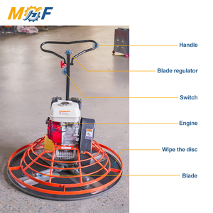 MHF Truelle à <span class=keywords><strong>béton</strong></span> industrielle de 1 m, alimentée à l'essence, 6,5 CV, pour le lissage du <span class=keywords><strong>béton</strong></span>, machine de construction - Product Image 4