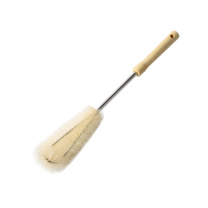 Cepillo para limpiar botellas con mango de madera y mango largo, para limpiar biberones y tazas, juego de 4 herramientas - Product Image 5