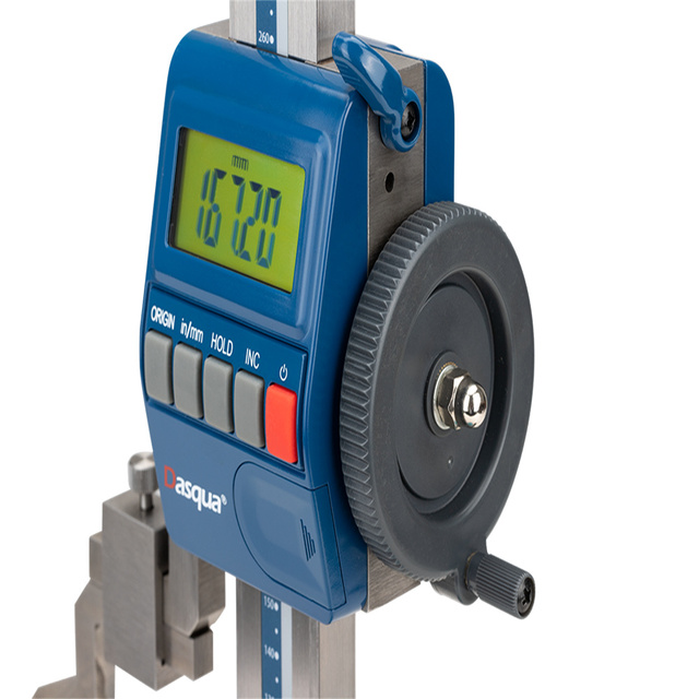 Dasqua 0-300mm 600mm  IP65 Water Proof Heavy Duty Digital Electronic  Height Gauge 0-12'' Calibrador De Altura Digital