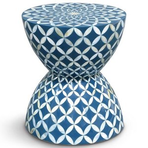 Trending 2026 Style Bone Inlay Side Table Double Feature Unique Side Stool for Living Room and <b>Doctor</b> Cabin High Grade Table - Product Image 5