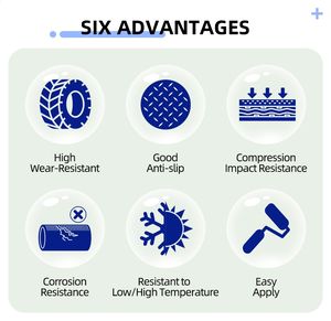 ANGUANG <span class=keywords><strong>AG</strong></span> 13 Epoxid-Farbsand Flüssigbeschichtung für Industrie-, Gewerbe- und Wohnböden, Anwendung mit Kelle und Roller - Product Image 3