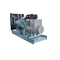 Groupe électrogène refroidi par eau SME de 1500 KVA, générateur diesel silencieux de 1200 kW par Mitsubishi S12R-PTAA2-C