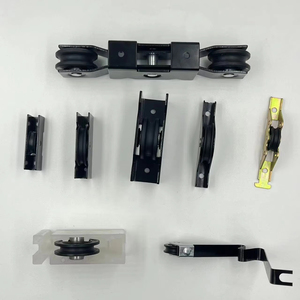 Hohe Qualität Günstige Fabrik Preis für Fenster Riemens cheibe Aluminium Zubehör Schiebetür Rollen Lager Fenster rolle - Product Image 1